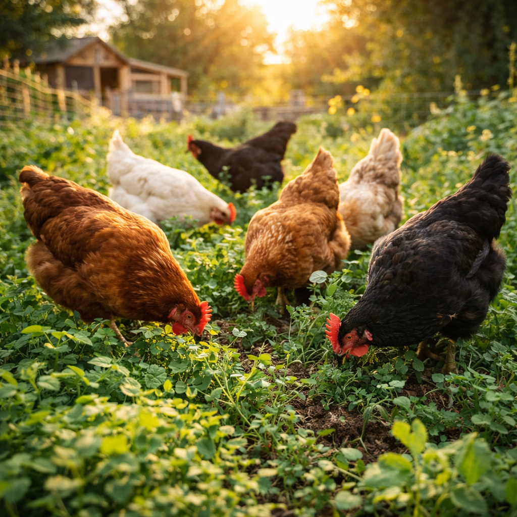 Chicken Forage Blend Seeds – Backyard Chicken Feed Mix, Poultry Forage Seeds