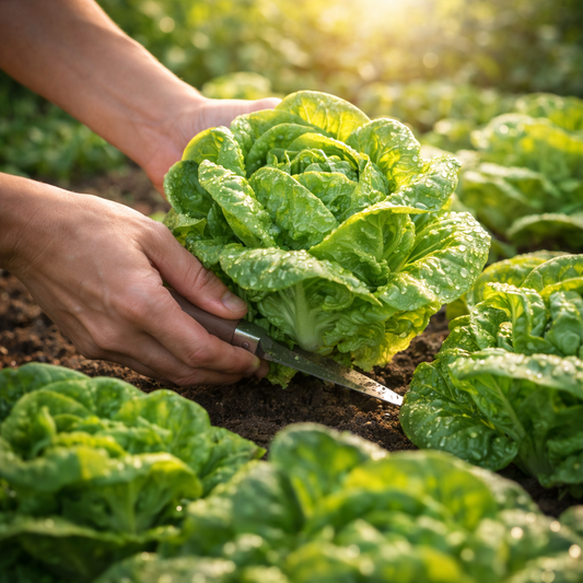 Winter Density Lettuce Seeds – Crisp Romaine Butterhead – Heirloom Cold Hardy Lettuce