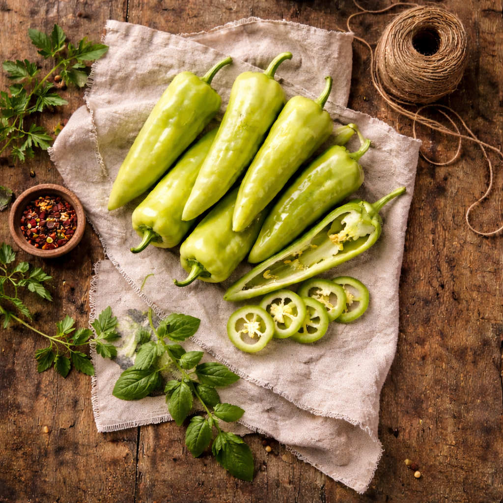 Sweet Cubanelle Pepper Seeds – Heirloom Italian Frying Pepper