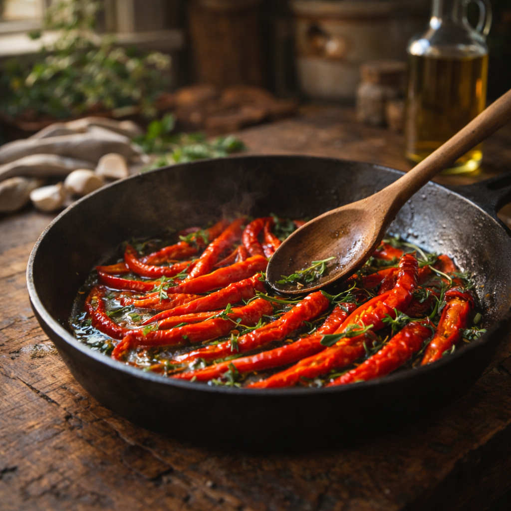 Jimmy Nardello Sweet Pepper Seeds | Italian Heirloom Pepper Seeds | Long Red Frying Pepper