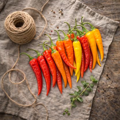 Cayenne Fiesta Blend Pepper Seeds | Hot Pepper Mix | Heirloom Chili Peppers