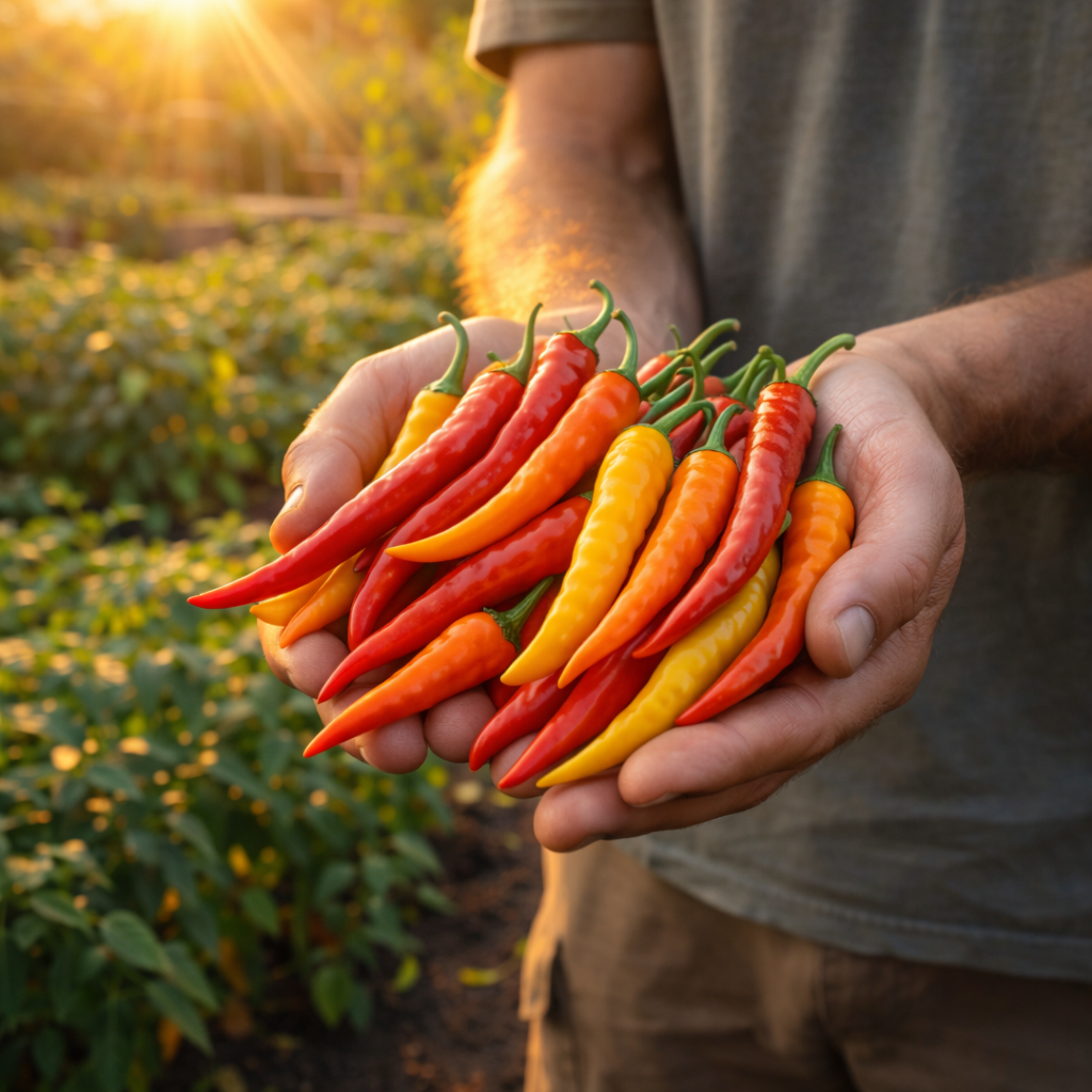 Cayenne Fiesta Blend Pepper Seeds | Hot Pepper Mix | Heirloom Chili Peppers