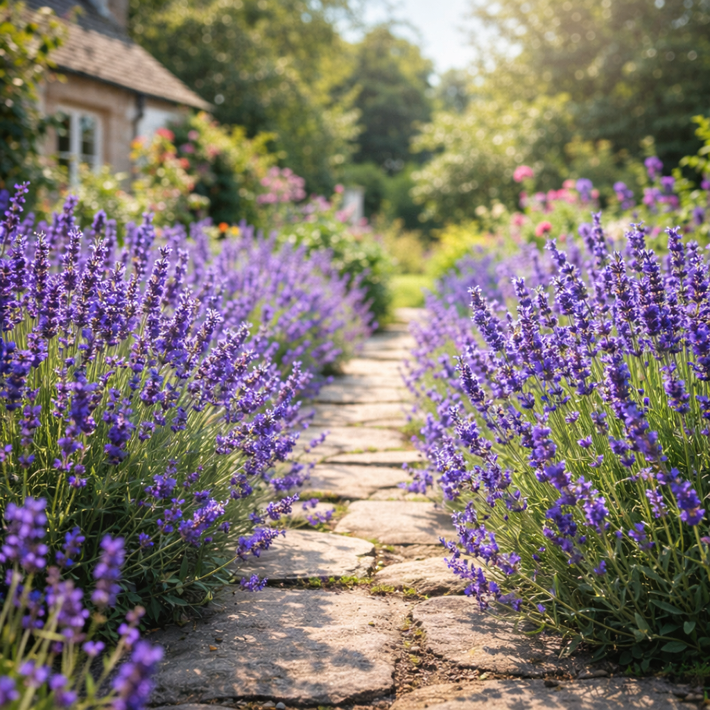 Lavender Seeds – Hidcote Blue | Heirloom English Lavender | Fragrant Purple Flowers