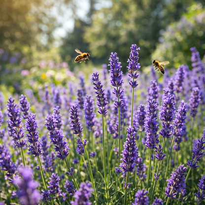 Lavender Seeds – Hidcote Blue | Heirloom English Lavender | Fragrant Purple Flowers