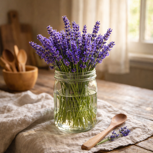 Lavender Seeds – Hidcote Blue | Heirloom English Lavender | Fragrant Purple Flowers