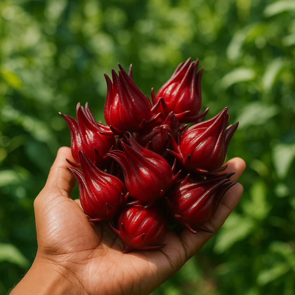 Roselle ‘Jamaica Sorrel’ Asian Sour Leaf (Hibiscus)Seeds 🌺