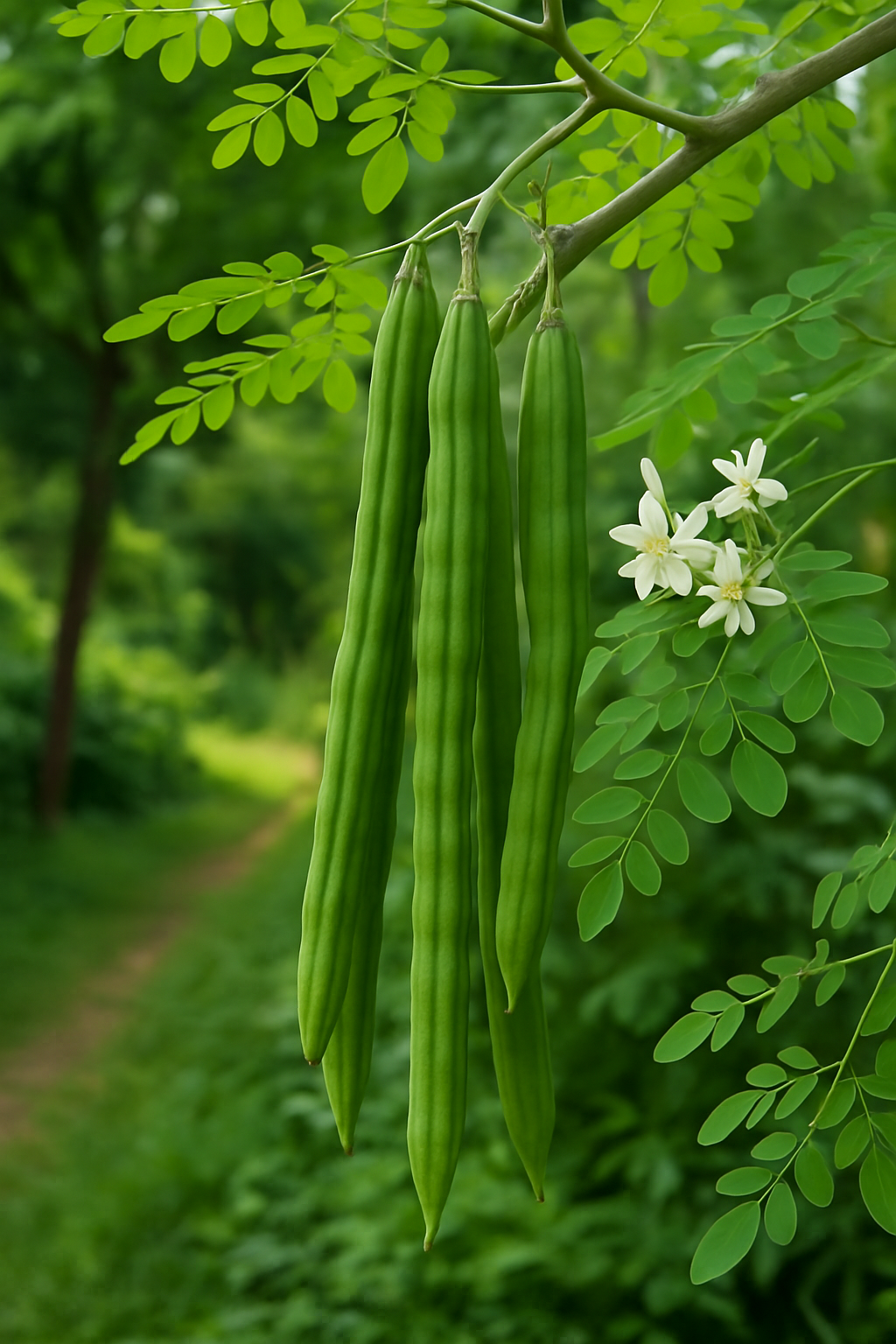 Moringa Seeds – Drumstick Tree Seeds, Fast-Growing Superfood Tree