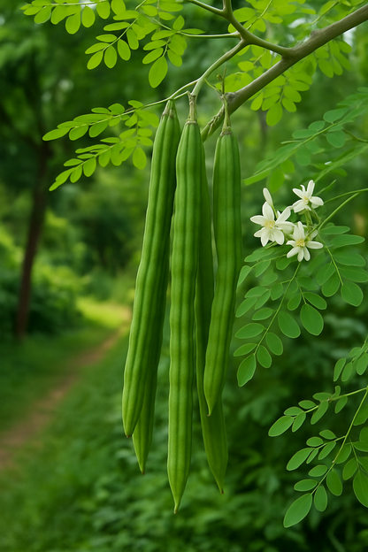 Moringa Seeds – Drumstick Tree Seeds, Fast-Growing Superfood Tree