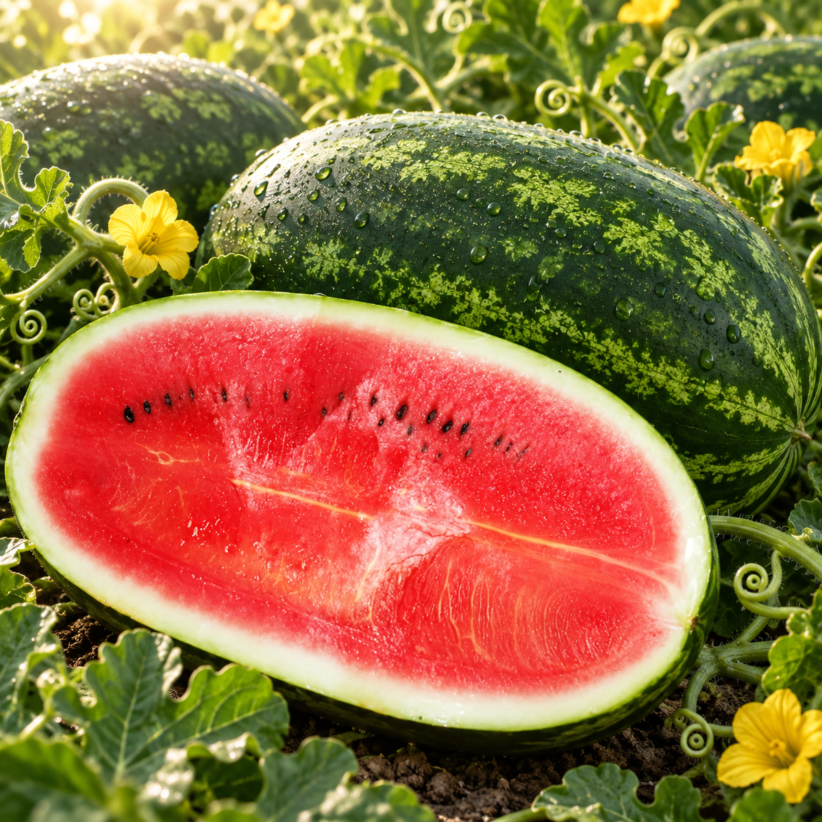 Kleckley’s Sweet Organic Watermelon 15+Seeds – Heirloom Sweet Juicy Melon