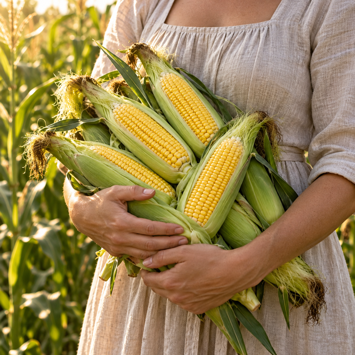 Early Golden Bantam Corn 25+Seeds – Heirloom Yellow Sweet Corn