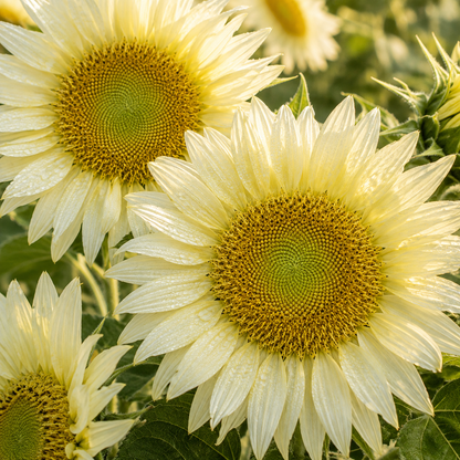 ProCut White Lite F1 Sunflower 10+Seeds – Cream White Pollenless Sunflower