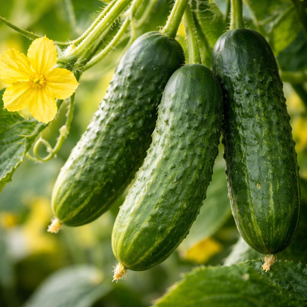 Marketmore 76 Cucumber Seeds | Heirloom Slicing Cucumber | High Yield Garden Vegetable