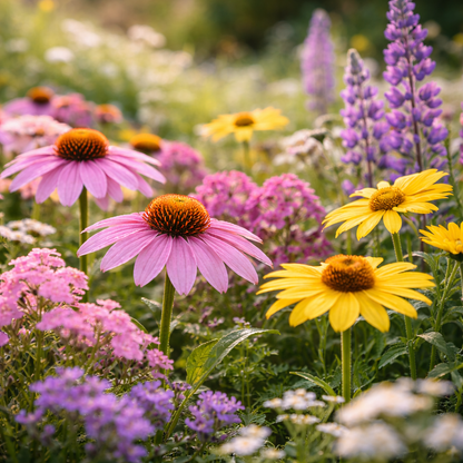 All Perennial Flower Seeds Mix – Heirloom & Pollinator-Friendly Blooms