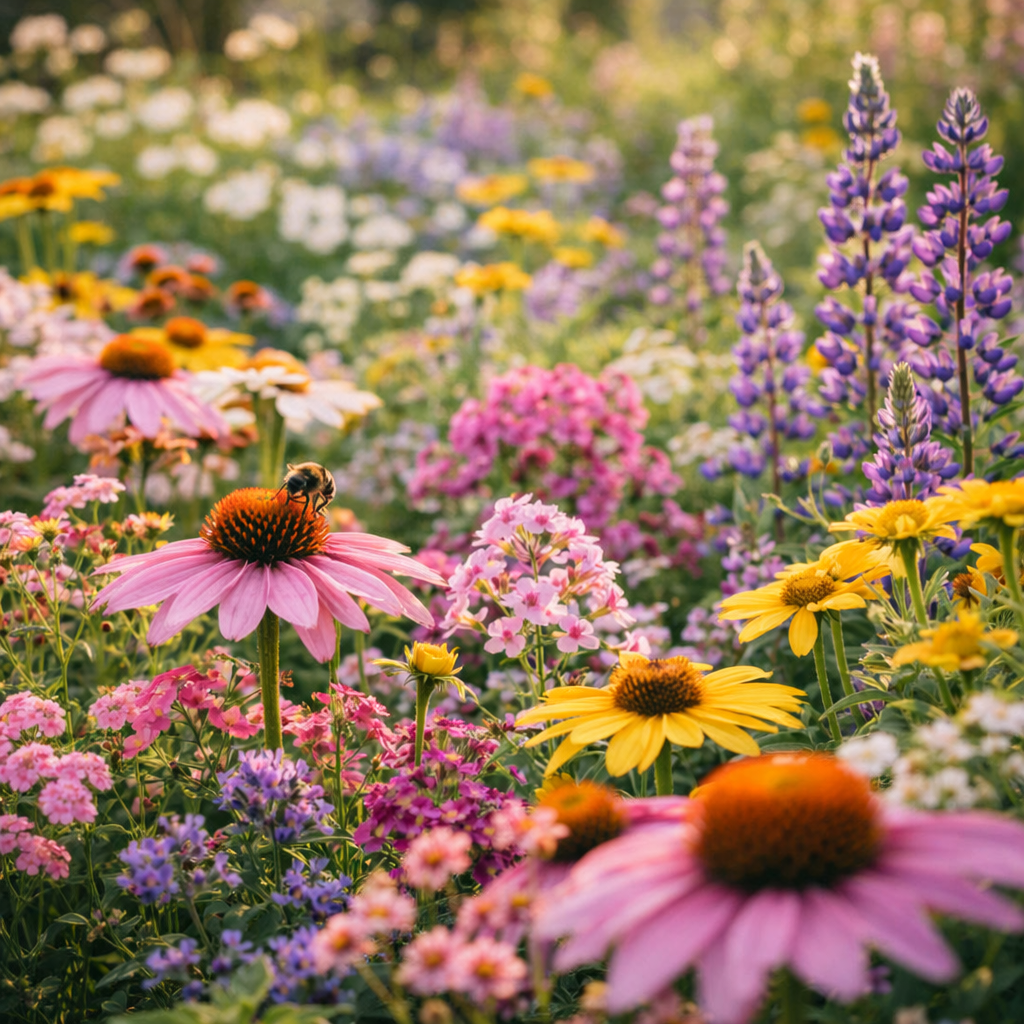All Perennial Flower Seeds Mix – Heirloom & Pollinator-Friendly Blooms
