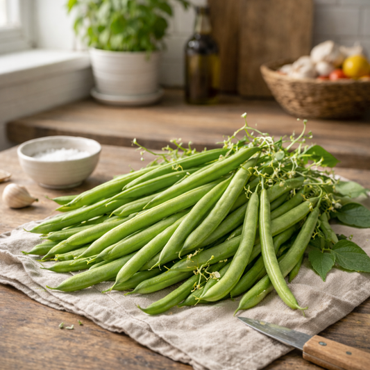 Kentucky Wonder Pole Bean Seeds – Heirloom Green Beans | High Yield Climbing Bean