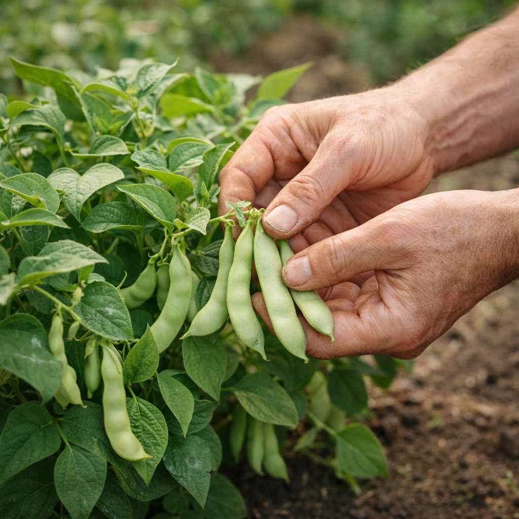 Organic Bean Seeds – Bush Cannellini | Heirloom White Beans for Cooking & Drying