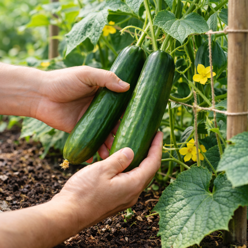 Straight Eight Cucumber Seeds | Productive Heirloom Slicing Cucumber 8"