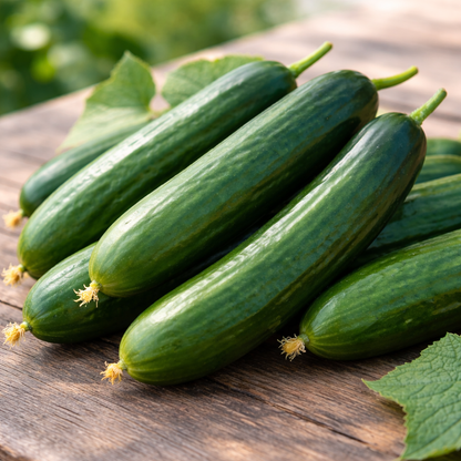 Cucumber Seeds – Ashley | Heirloom Slicing Cucumber | Vigorous Vines | Home Garden