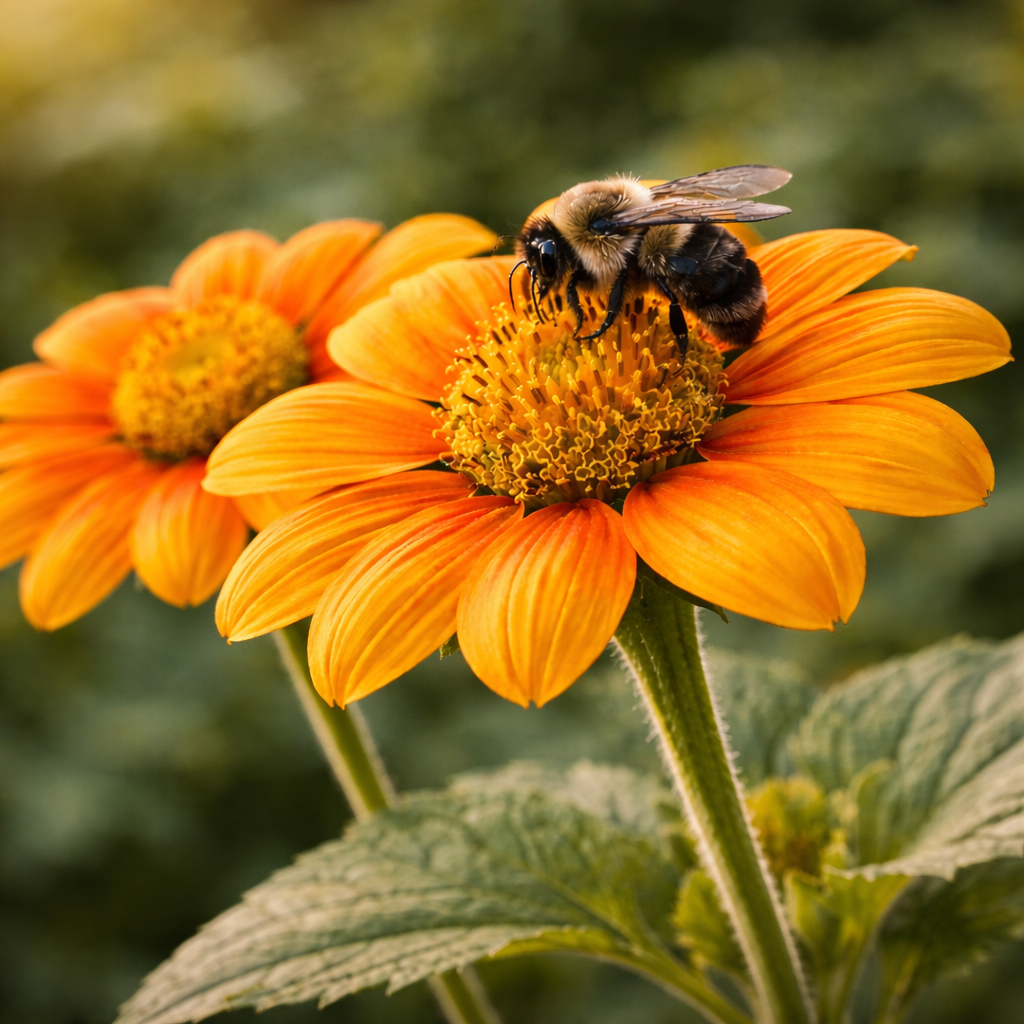 Sunflower Seeds – Mexican | Tall Sunflowers | Bright Orange Blooms | Easy-Grow Garden Flower Seeds