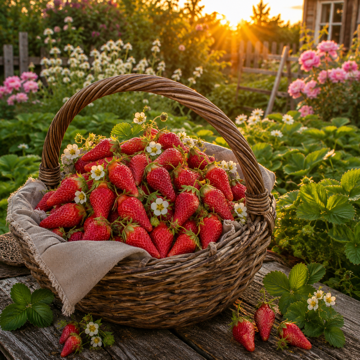 Alexandria Strawberry Seeds | Alpine Everbearing Strawberry | Sweet Red Berries | Heirloom Non-GMO 50+seeds