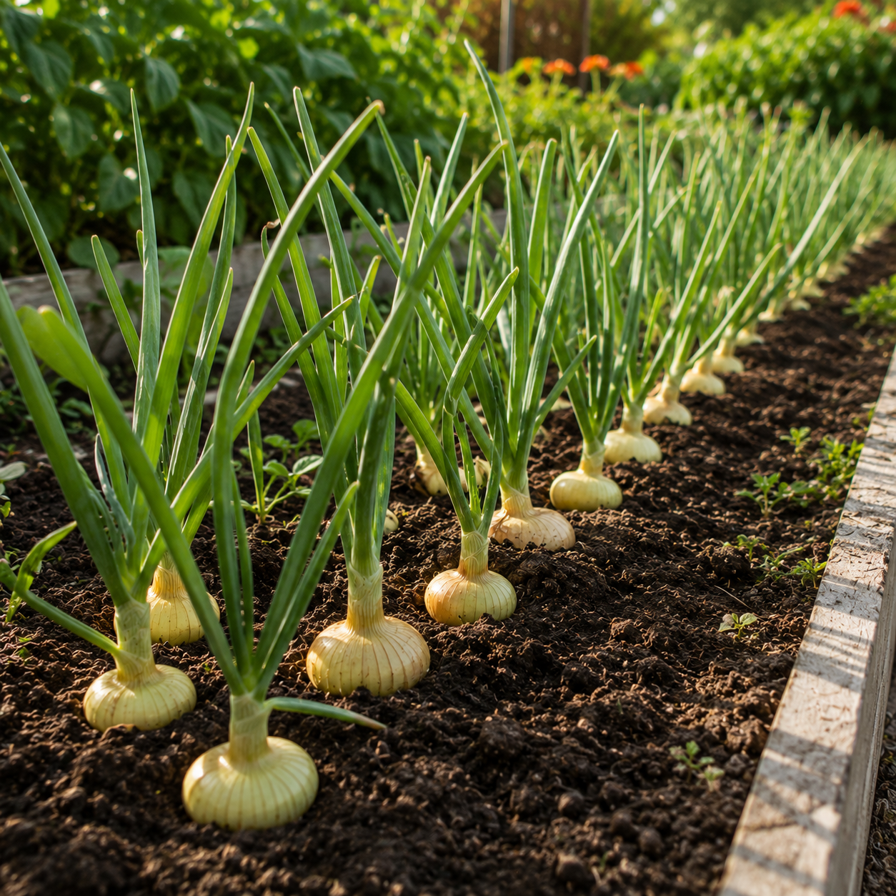 Cipollini Yellow Onion Seeds – Sweet Italian Heirloom Onion – Flat Golden Bulbs 100 seeds