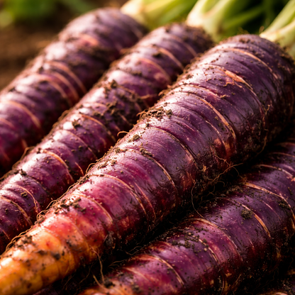 Cosmic Purple Carrot Seeds – Heirloom  – Sweet Crisp Roots – Unique Garden Vegetables