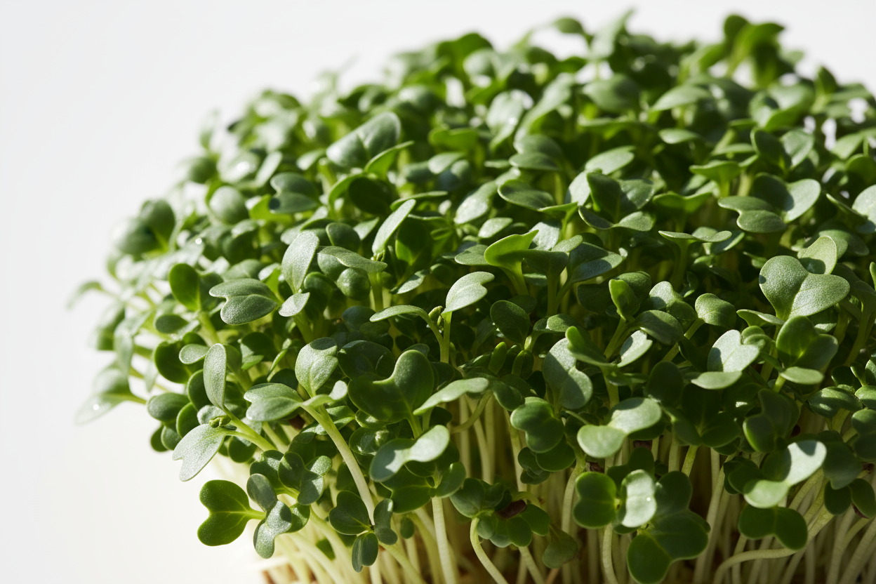 microgreens tatsoi mustard