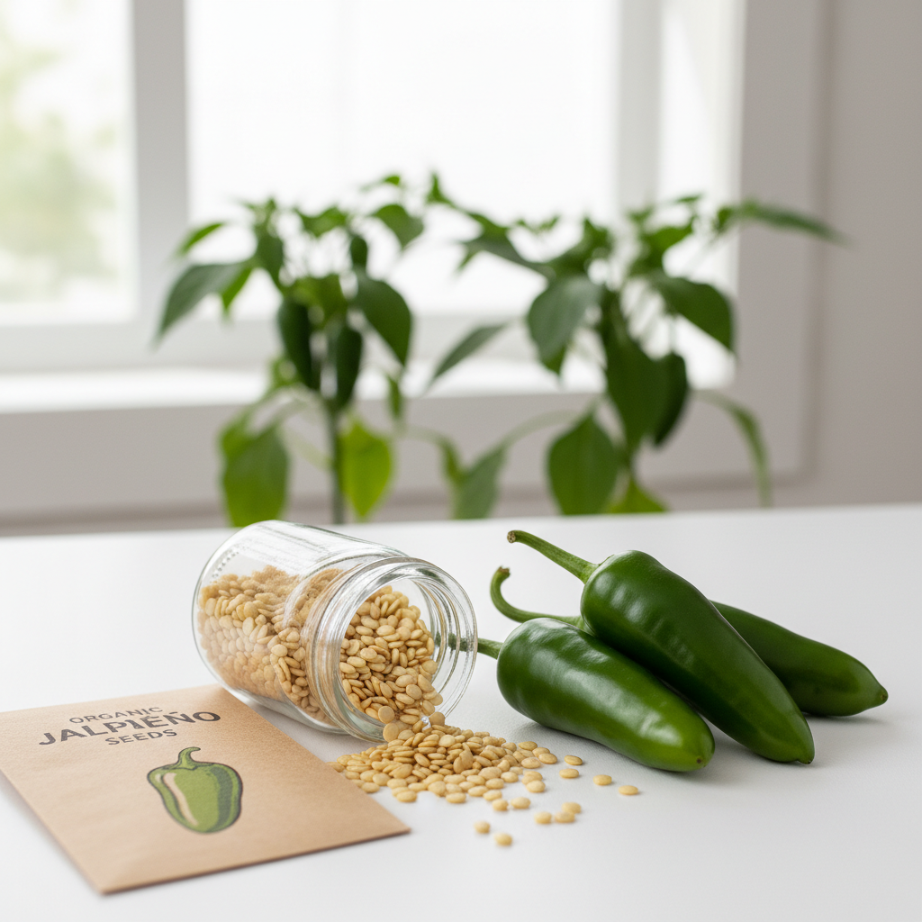 Organic Jalapeño Pepper Seeds