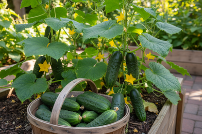 Spacemaster 80 - Cucumber Seeds lifestyle