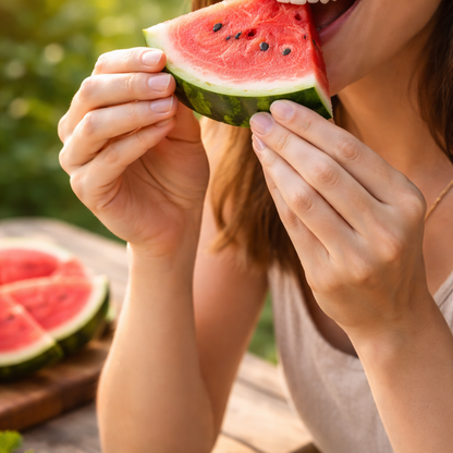 Sugar Baby Watermelon Seeds | Mini Watermelon | Sweet Red Flesh | Great for Home Gardens & Containers