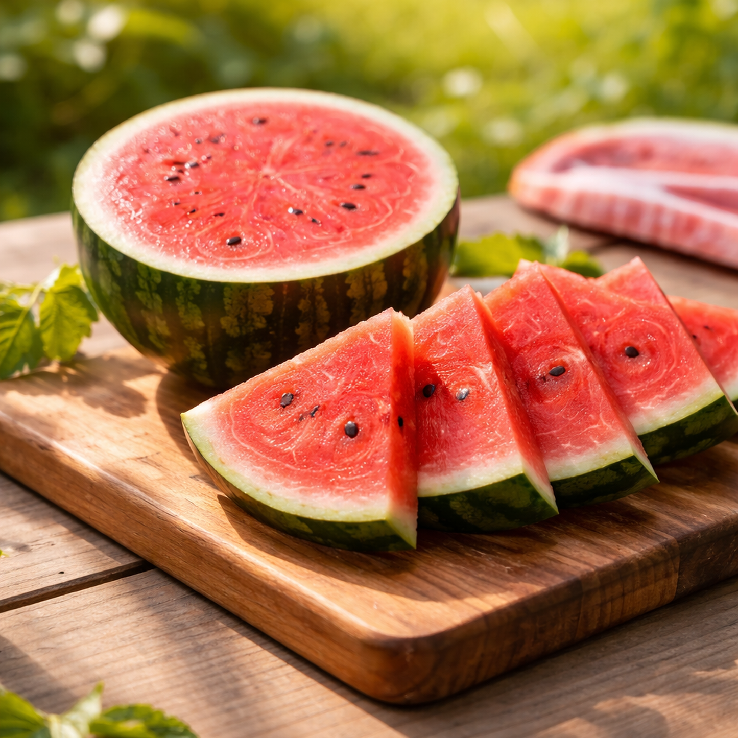 Sugar Baby Watermelon Seeds | Mini Watermelon | Sweet Red Flesh | Great for Home Gardens & Containers