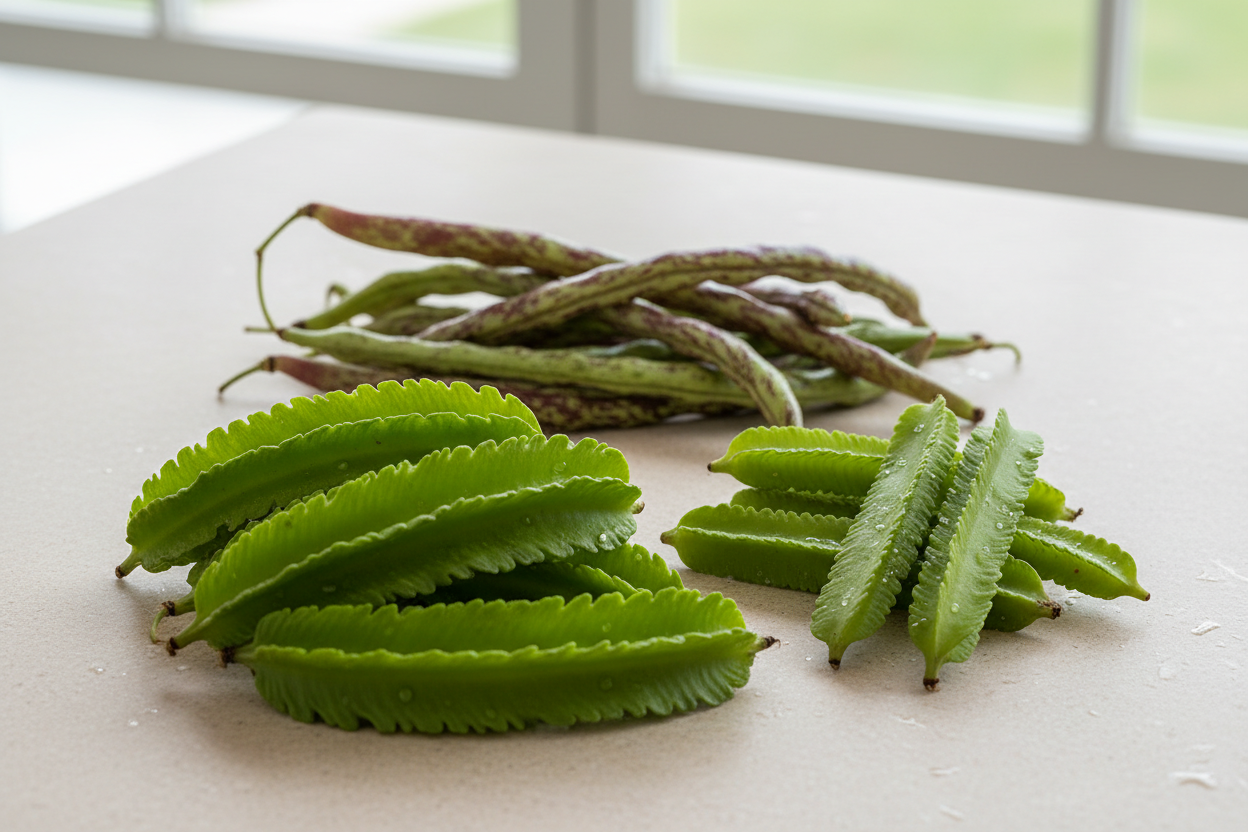 Winged Beans , Asparagus Pea, Dragon Beans